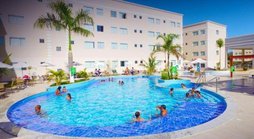 Encontro Das Aguas Thermas Resort 卡达斯诺瓦斯 外观 照片
